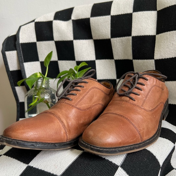 Crown Vintage Other - Crown Vintage Brown Leather Dress Shoes 9M